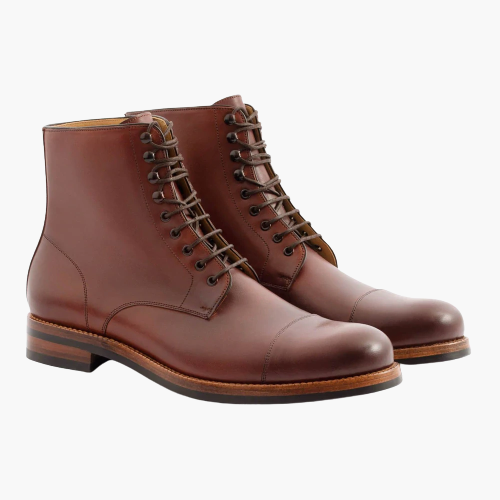 Cloewood Men's Leather Boots - Oak – Cloewood Genuine