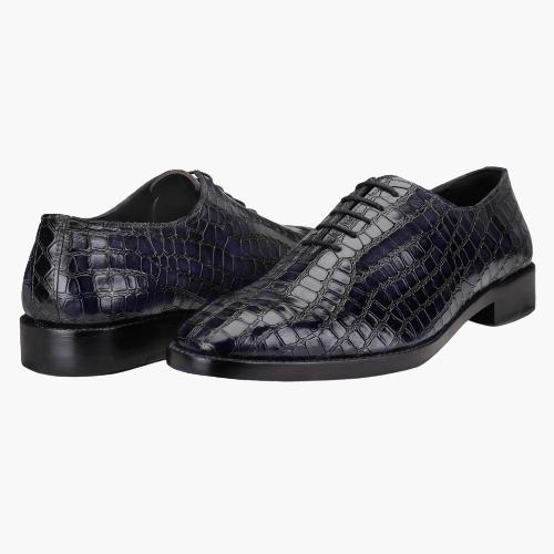 Men's Shoes Genuine Crocodile Alligator Leather Men’s Classic Wholecut Size  12US