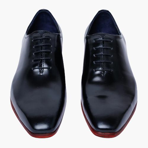 Cloewood Men's Wholecut Oxford Shoes - Black
