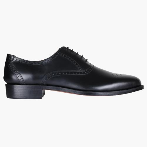 Cloewood Men's Medallion Toe Oxford Shoes - Black