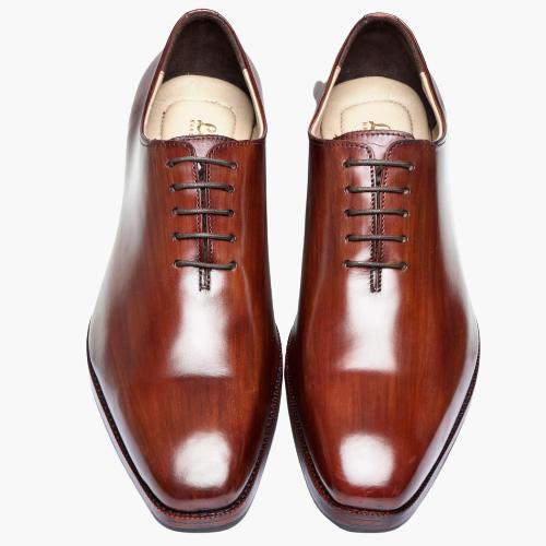 Cloewood Men's Wholecut Oxford Shoes - Brown