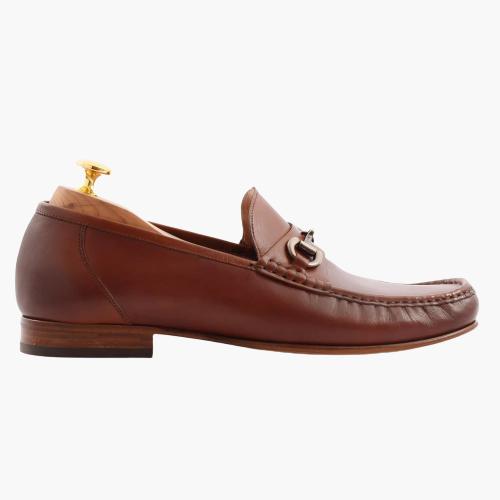 Cloewood Men's Bit Loafers Shoes - Oak