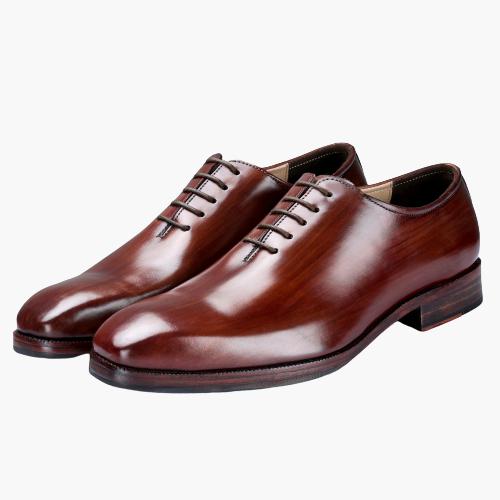 Cloewood Men's Wholecut Oxford Shoes - Brown