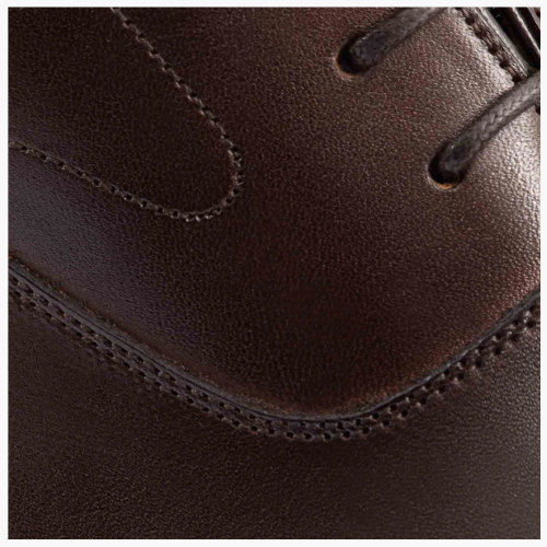 Cloewood Men's Full-Grain Leather Captoe Ankle Boots