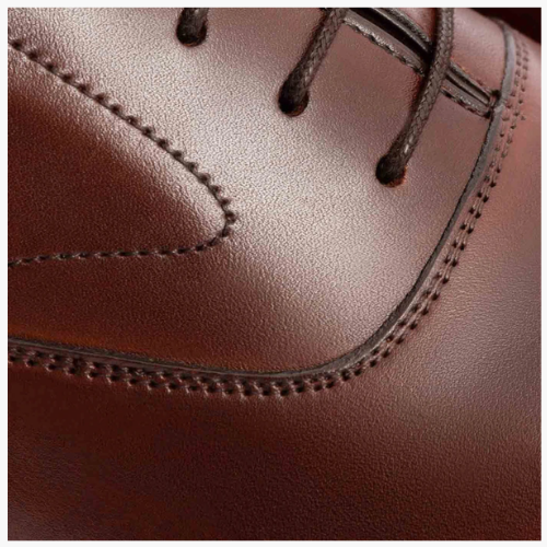 Cloewood Men's Captoe Leather Oxford Shoes - Oak