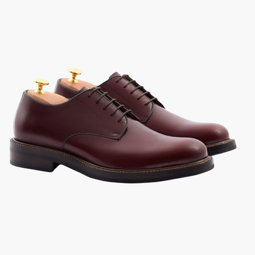 Cloewood Men's Leather Derby Shoes