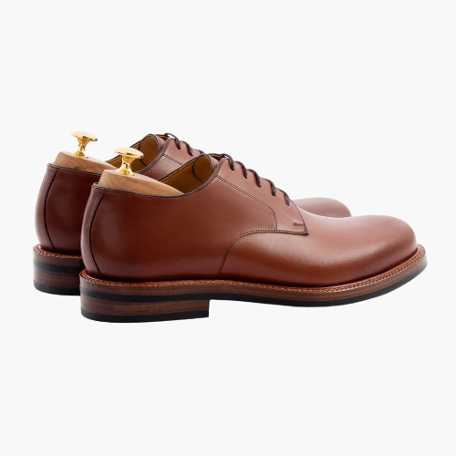 Cloewood Men's Leather Derby Shoes