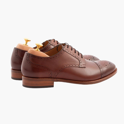 Cloewood Men's Brogue Derby Shoes