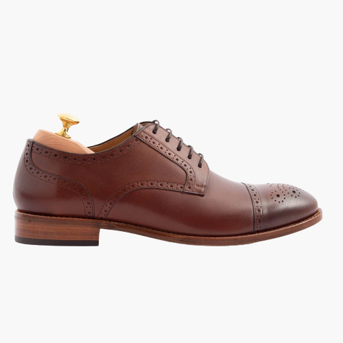 Cloewood Men's Brogue Derby Shoes