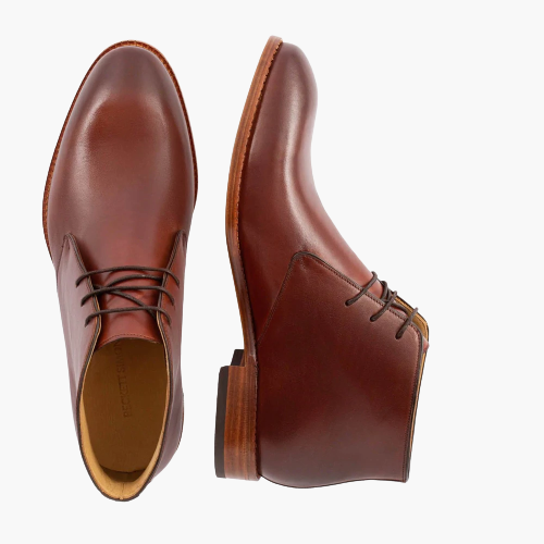 Cloewood Men's Leather Chukka Boots - Oak