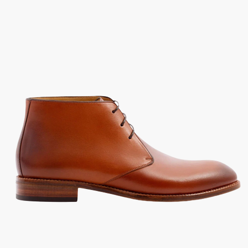 Cloewood Men's Leather Chukka Boots
