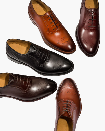 Cloewood Men's Volta Oxford Shoes - Bordeaux