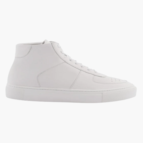 Cloewood Men's High Street Leather Sneaker - White