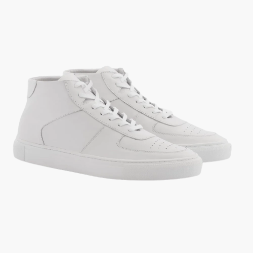 Cloewood Men's High Street Leather Sneaker - White